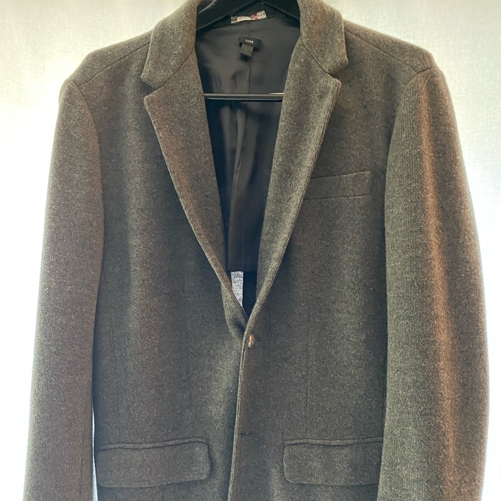 John Varvatos luxe sweater blazer